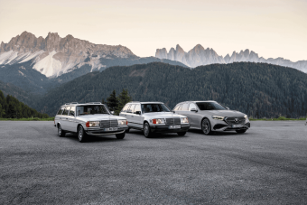 歴代Eクラスの写真