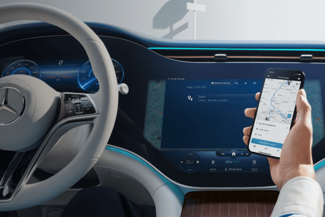 画像：目的地を車両に送信するデジタルプロダクト「Send2Car」機能のイメージ