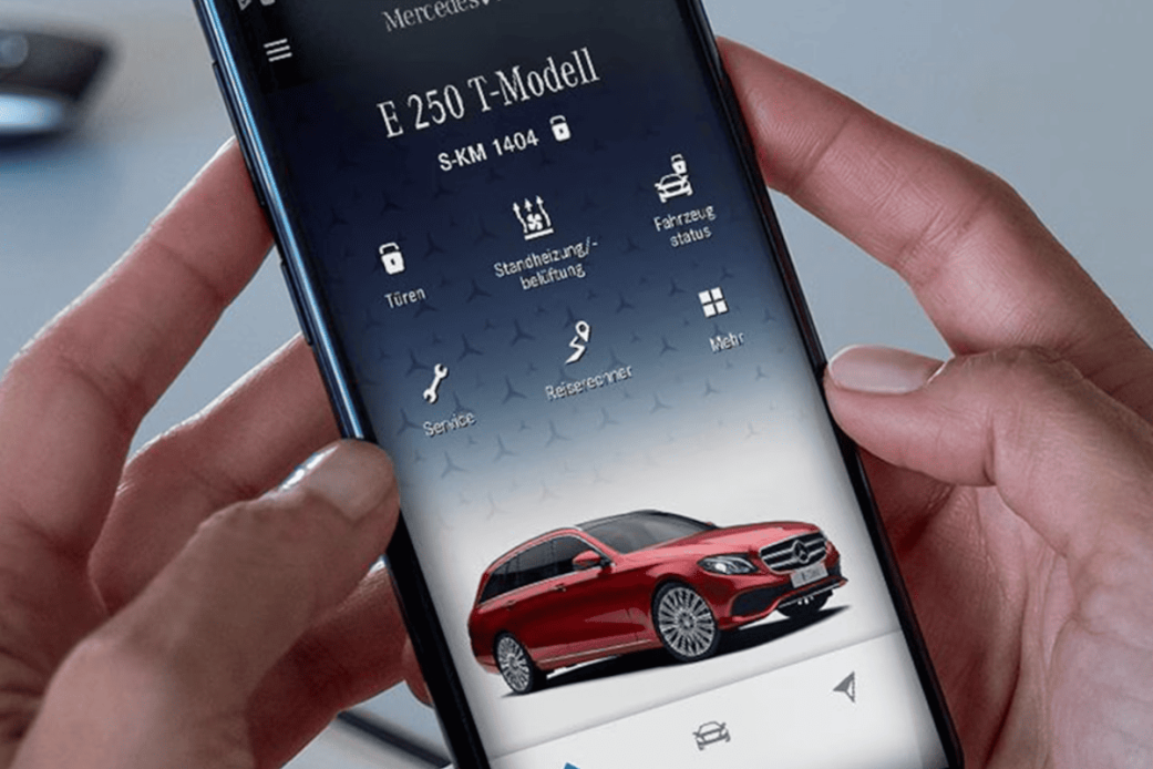  画像：Mercedes-Benzアプリのビジュアルイメージ
