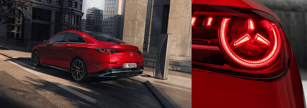 「CLA with EQ Technology」、「CLA Shooting Brake with EQ Technology」