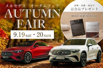 メルセデス・ベンツ フェアの画像