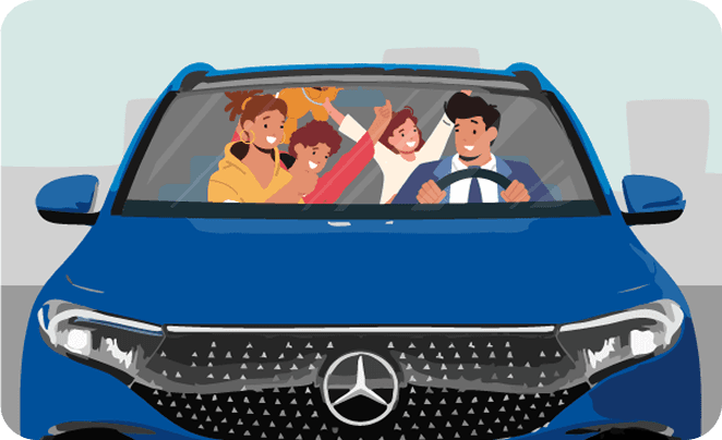 車内での会話/音楽鑑賞