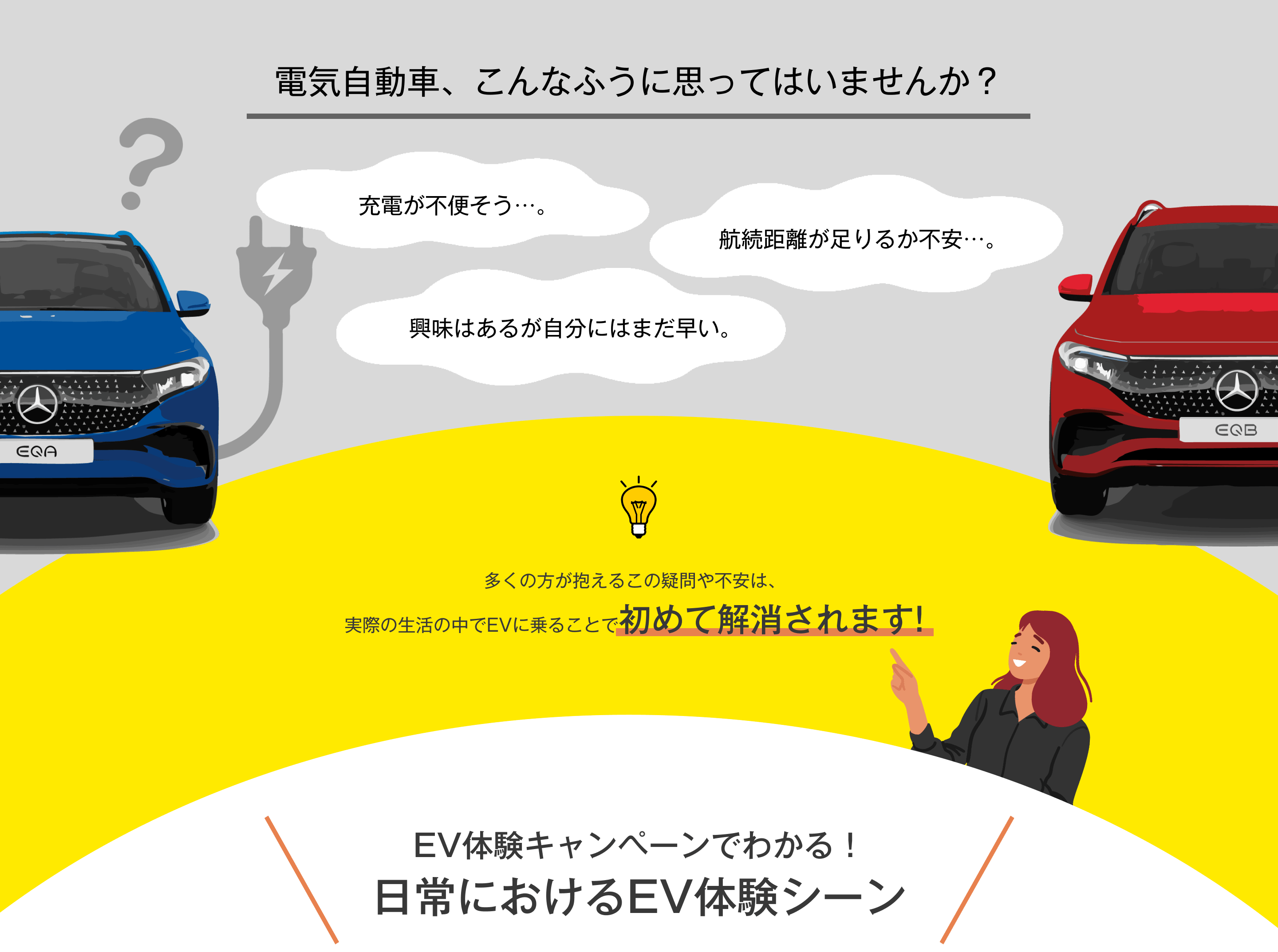 日常におけるEV体験シーン